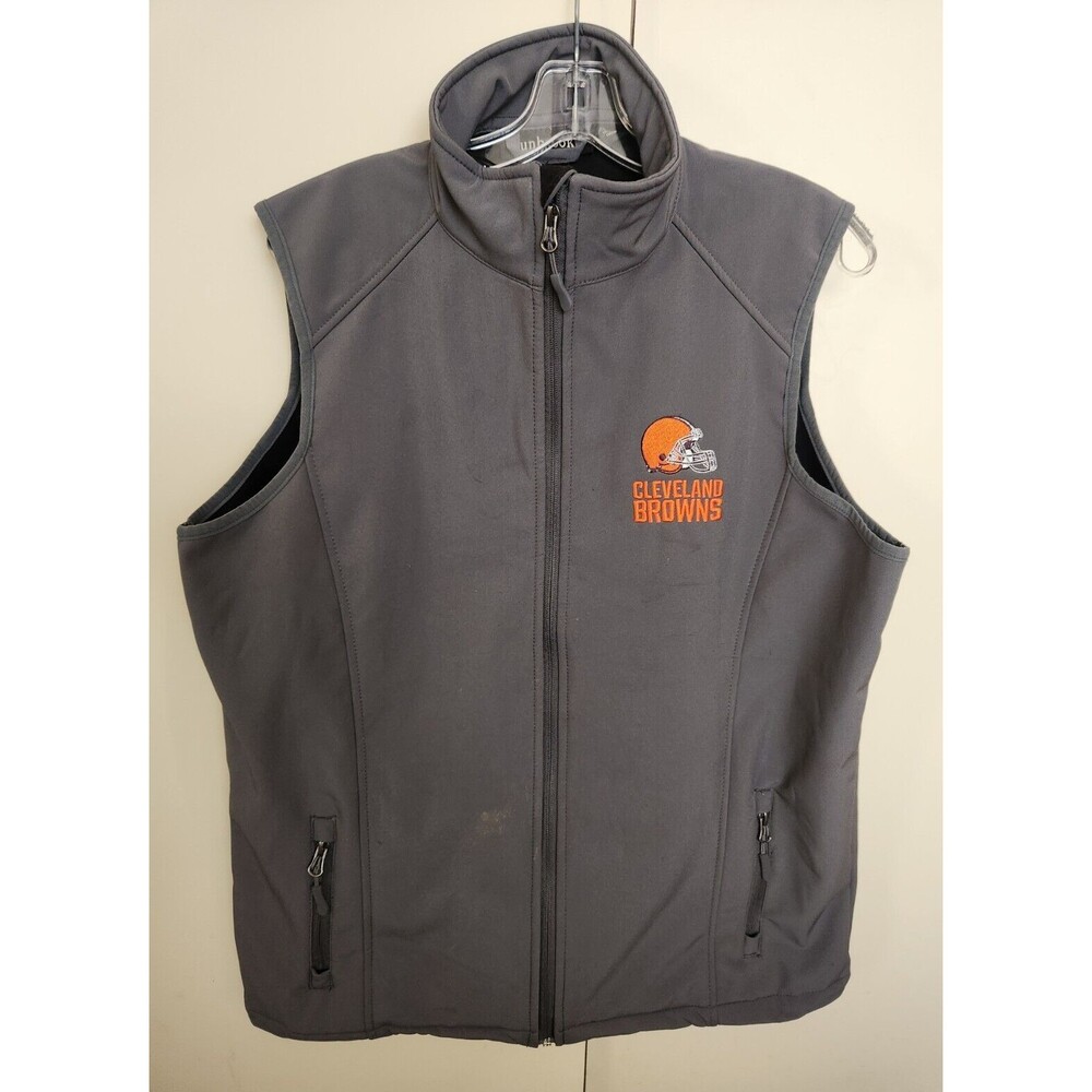 Cleveland Browns Archer Softshell Full-Zip Vest (Men's M)